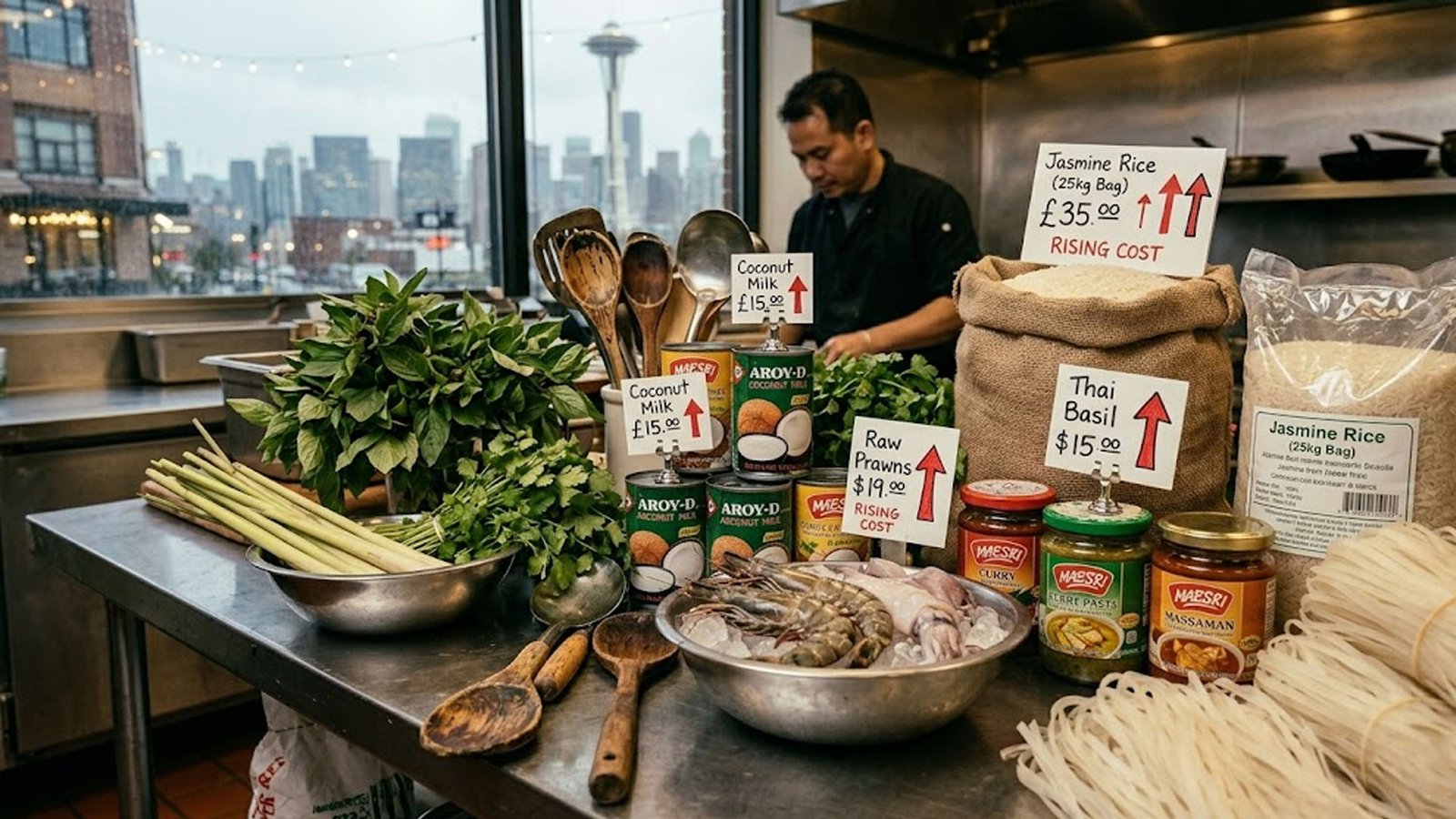 Rising ingredient costs for Seattle Thai restaurants