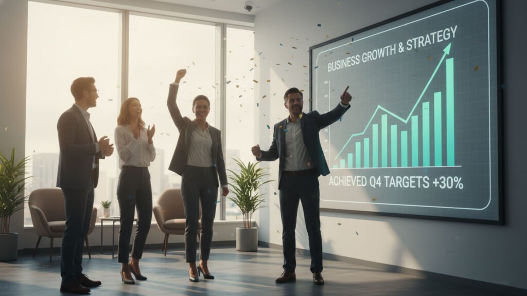  Business growth driven by strategic bookkeeping and financial planning
